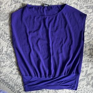 Express Vibrant Purple Blouse